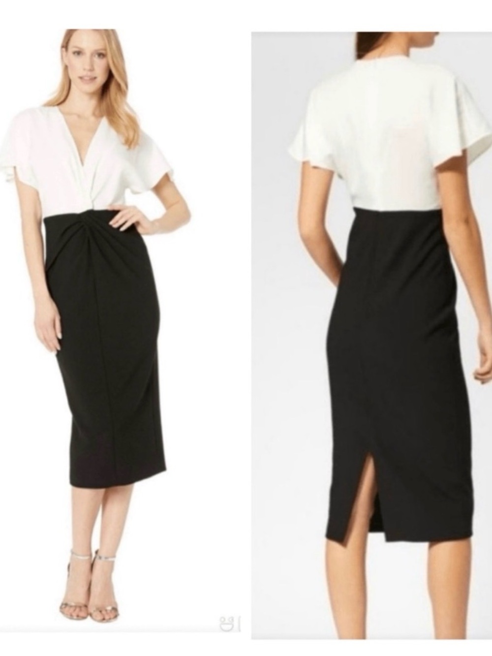 Ted Baker Ellame Twist-Front Dress